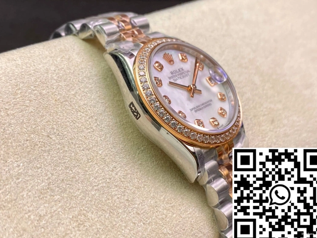 Factory EW Dial M278381RBR-0026 Rolex 31MM Datejust Diamond 0215